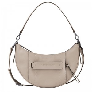 Longchamp 3D S Women Crossbody Bag Beige | Australia-568MNXLWO