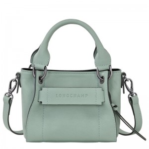 Longchamp 3D Xs Women Handbag Blue Green | Australia-526PKNFOC
