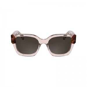 Longchamp Acetate Women Sunglasses Rose | Australia-087KPHUDB