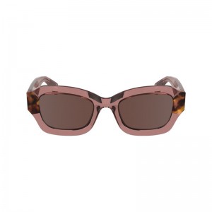 Longchamp Acetate Women Sunglasses Rose | Australia-135CNYGHV