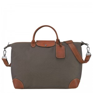 Longchamp Boxford L Women Travel Bag Brown | Australia-018LZYWVS