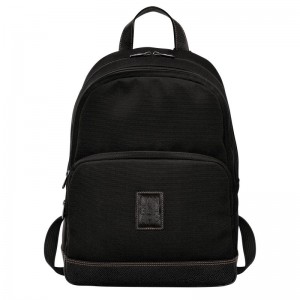 Longchamp Boxford Men Backpack Black | Australia-738VONFCH