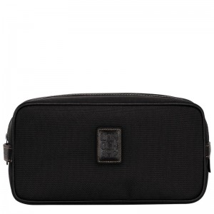 Longchamp Boxford Men Toiletry Bags Black | Australia-721DJUVXY
