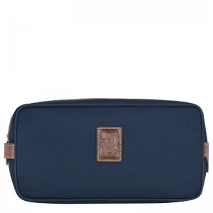 Longchamp Boxford Men Toiletry Bags Blue | Australia-536QXLZWF