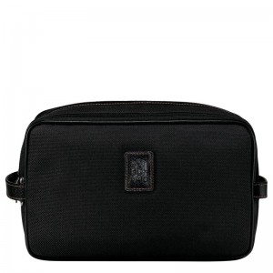 Longchamp Boxford Women Toiletry Bags Black | Australia-201TPBWDZ