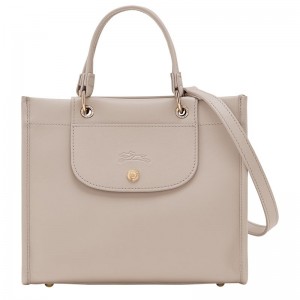 Longchamp Cabas S Women Handbag Beige | Australia-938PMFCOG