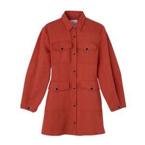 Longchamp Canvas Women Dress Pink | Australia-592YZTVHP