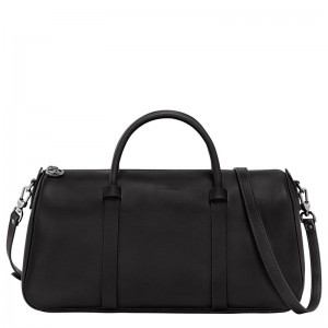 Longchamp Daylong L Women Handbag Black | Australia-354WCYITU