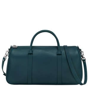Longchamp Daylong L Women Handbag Blue | Australia-160NIOXKW