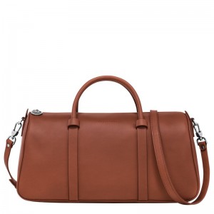 Longchamp Daylong L Women Handbag Brown | Australia-532YGWQFB
