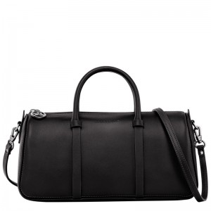 Longchamp Daylong M Women Handbag Black | Australia-679WZTMFX