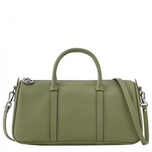 Longchamp Daylong M Women Handbag Green | Australia-943TIZFSL