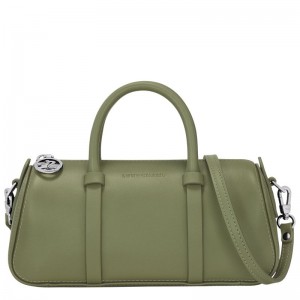 Longchamp Daylong S Women Handbag Green | Australia-286KCRSJF