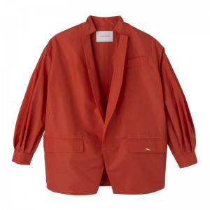 Longchamp Kimono Women Jacket Pink | Australia-659FETUXJ
