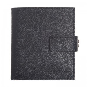 Longchamp Le Foulonné Compact Women Wallet Black | Australia-198YDLKPZ