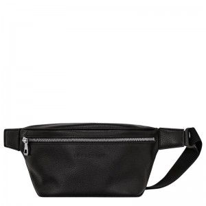 Longchamp Le Foulonné M Men Belt Bag Black | Australia-876UMPNJE