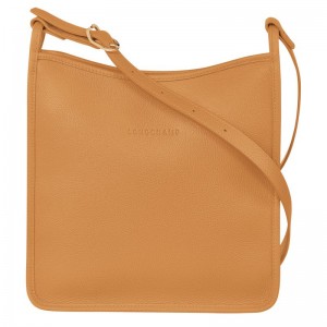 Longchamp Le Foulonné M Women Crossbody Bag Brown | Australia-197CBPMOX