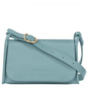 Longchamp Le Foulonné M Women Crossbody Bag Blue | Australia-643XDEPJF