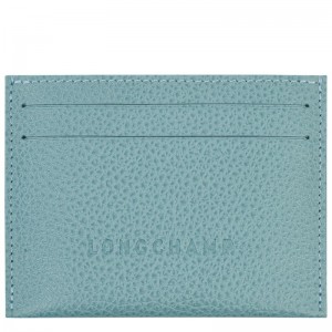 Longchamp Le Foulonné Men Card Holder Blue | Australia-549CLQAKH