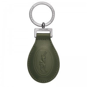 Longchamp Le Foulonné Men Key Rings Khaki | Australia-764HSMFBP