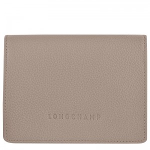 Longchamp Le Foulonné Men Wallet Beige | Australia-108VBCYJP