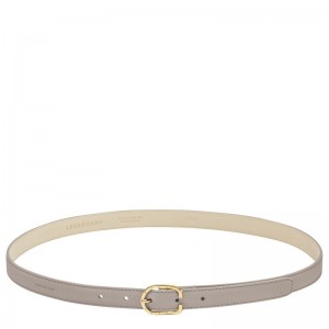Longchamp Le Foulonné Women Belt Dark Grey | Australia-867HWATLX
