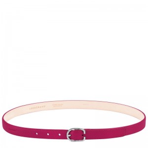 Longchamp Le Foulonné Women Belt Pink | Australia-085PDEWAL