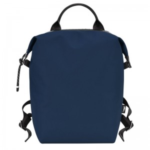 Longchamp Le Pliage Energy L Men Backpack Navy | Australia-469BJOKHA