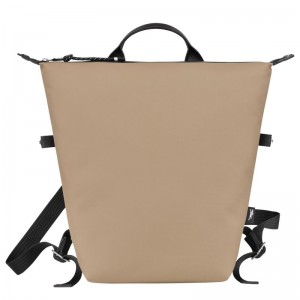 Longchamp Le Pliage Energy L Men Backpack Brown | Australia-590BHSNWO