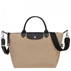 Longchamp Le Pliage Energy L Men Handbag Khaki | Australia-852PTLFNV