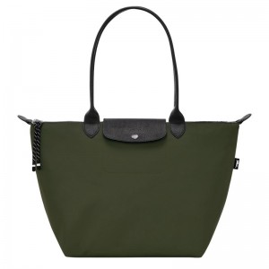 Longchamp Le Pliage Energy L Women Tote Bag Khaki | Australia-492EQNPIW