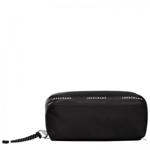 Longchamp Le Pliage Energy Women Pouch Black | Australia-924LDHTQS