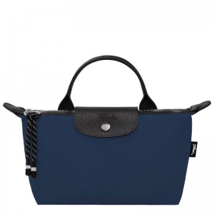 Longchamp Le Pliage Energy Women Pouch Navy | Australia-534NBRQPS