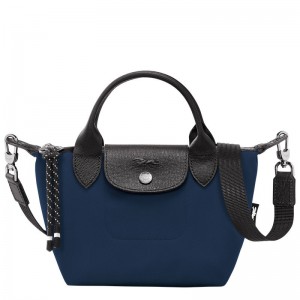 Longchamp Le Pliage Energy Xs Men Handbag Navy | Australia-245SADNBW