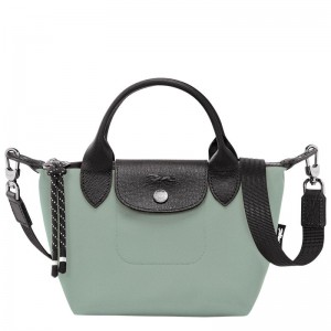 Longchamp Le Pliage Energy Xs Men Handbag Blue Green | Australia-243CTVUGK