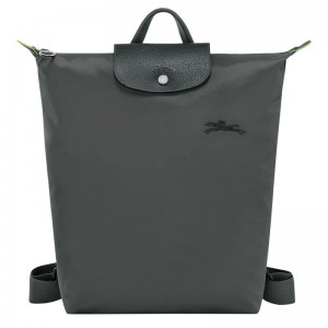 Longchamp Le Pliage Green M Men Backpack Deep Grey | Australia-576GYRLTX