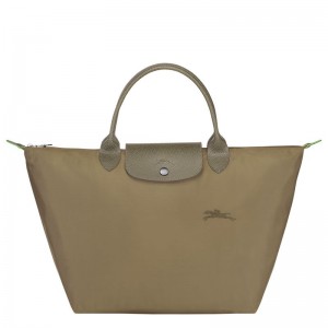 Longchamp Le Pliage Green M Women Handbag Olive | Australia-064ZTBWRX