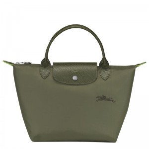 Longchamp Le Pliage Green S Women Handbag Dark Green | Australia-153OFIRCT