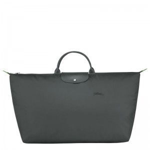 Longchamp Le Pliage Green Xl Men Travel Bag Dark Grey | Australia-572ZKGRFU