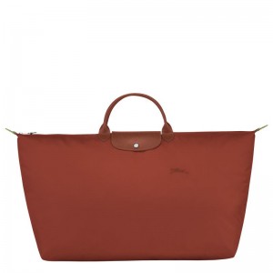 Longchamp Le Pliage Green Xl Men Travel Bag Brown | Australia-279JKZQYR