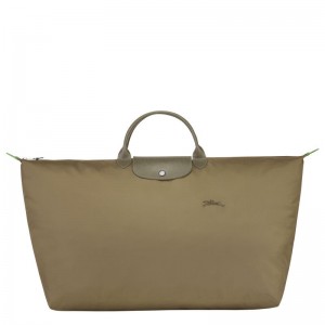 Longchamp Le Pliage Green Xl Men Travel Bag Olive | Australia-835SVACRB
