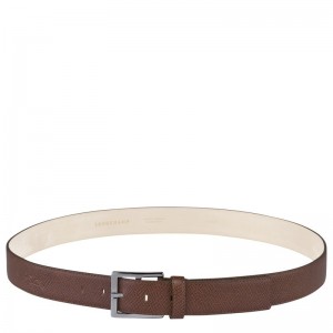 Longchamp Le Pliage Men Belt Brown | Australia-894HYOTLJ