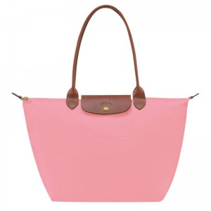 Longchamp Le Pliage Original L Women Tote Bag Pink | Australia-819WFXLPV