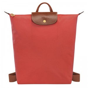 Longchamp Le Pliage Original M Men Backpack Pink | Australia-415KHJIVD