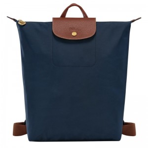 Longchamp Le Pliage Original M Men Backpack Navy | Australia-071XNGRVT