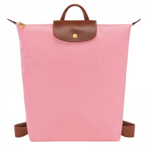 Longchamp Le Pliage Original M Women Backpack Pink | Australia-280VYDOXS