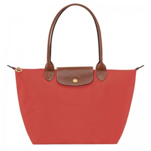 Longchamp Le Pliage Original M Women Tote Bag Pink | Australia-073BTHMIG