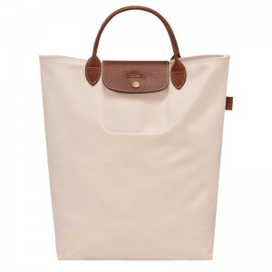 Longchamp Le Pliage Original M Women Tote Bag Beige | Australia-974JEDIQT
