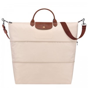 Longchamp Le Pliage Original Women Travel Bag Beige | Australia-647WSAMQO