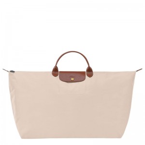 Longchamp Le Pliage Original Xl Men Travel Bag Beige | Australia-041QNZDWY
